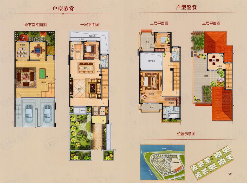 佛山万科城别墅户型图