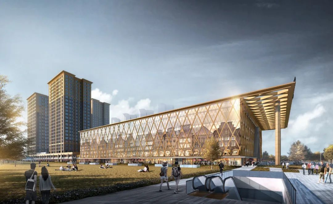 卓伯根中国总部项目公寓3号栋提前45天封顶购物中心招商工作全面开启