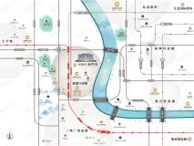 重庆金融街融府位置交通图