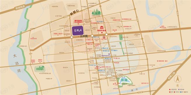 紫悦府位置交通图