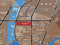 路桥·锦绣中央位置交通图
