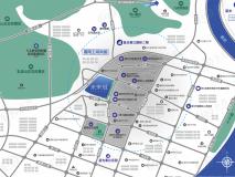 文德蓝光未来城位置交通图