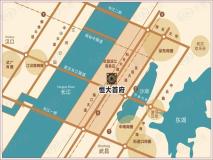 武汉恒大首府位置交通图