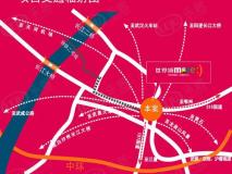 武汉光谷步行街位置交通图