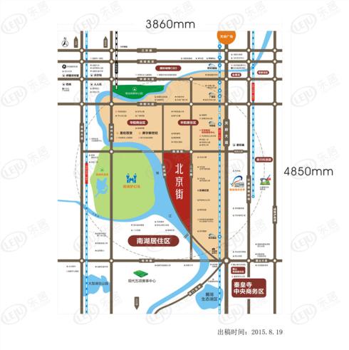 北京街位置交通图