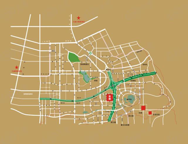 曲江三迪枫丹位置交通图