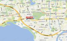 京基滨河时代大厦位置交通图