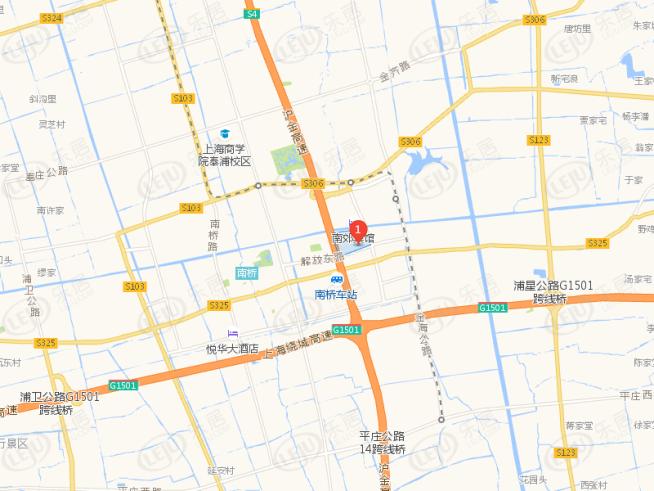 中粮南桥锦云位置交通图