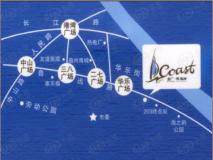 金广东海岸一期位置交通图