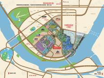 华贸中心位置交通图