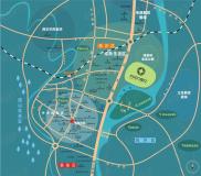 蓝光COCO香江位置交通图