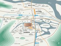 龙湖·龙誉城位置交通图