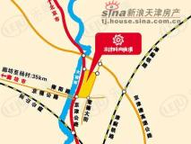 京津时尚广场SOHO商务公寓位置交通图