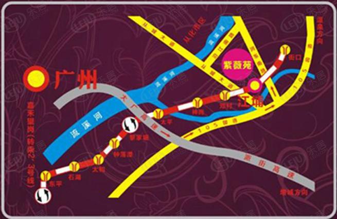 汉中·紫薇苑位置交通图
