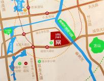 中冶天城位置交通图