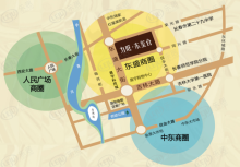 力旺·东玺台位置交通图